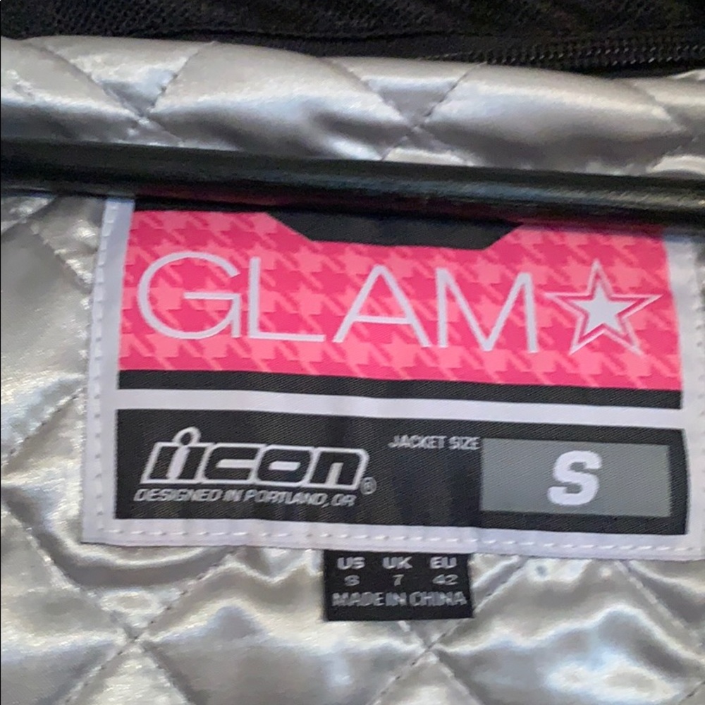 Icon Woman’s motorcycle jacket - Picture 3 of 5